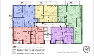 Apartament 2 camere, zona Centru Vechi - foto 9