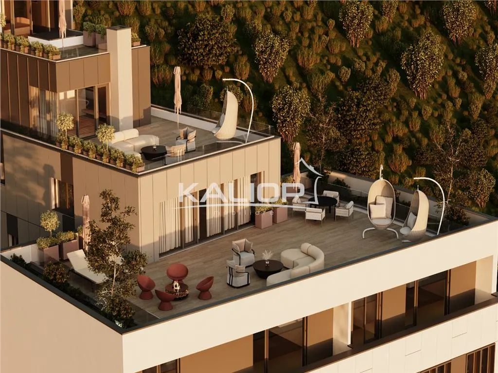 Penthouse 2 niveluri I 4 camere I 125.56 mp I terasa 151 mp  I  zona Parcului Central - foto 1