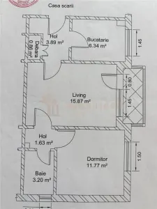 Apartament 2 camere cartierul Sasar - foto 9