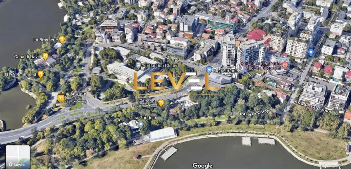 Apartament 2 camera de inchiriat Herastrau - North Area Lake View - foto 11