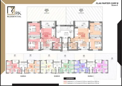 COMISION 0% !!! Apartamente 2 si 3 camere, zona Branduselor - foto 3