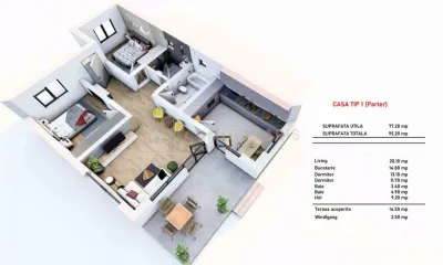 Casa individuala Tautii Magheraus zona Centru - foto 9