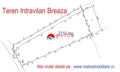 Teren intravilan 2.115 mp de vânzare Breaza, Prahova | 0% comision - foto 4
