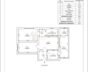 Apartament 3 camere,parter zona Vivo Mall - foto 9
