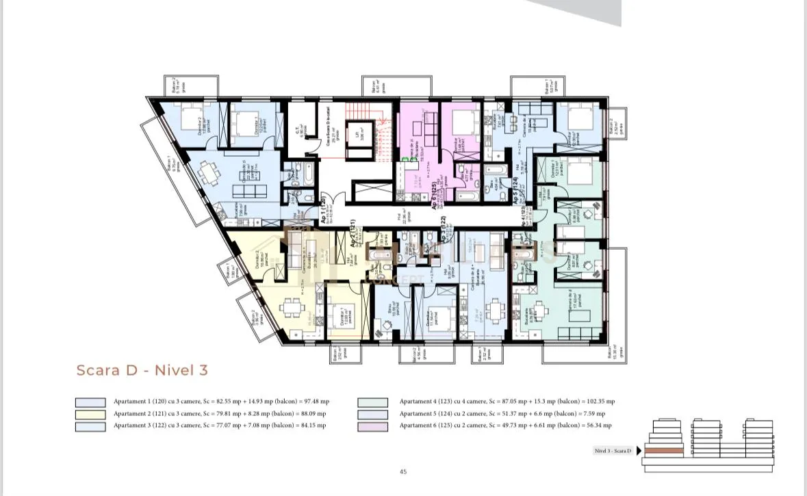 Apartament 4 camere, zona Centrala, Unirii - foto 3