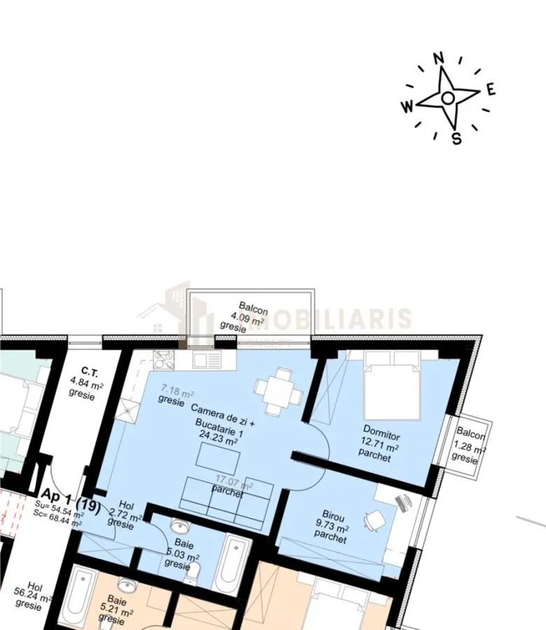 Apartament 3 camere, zona Centrala, Unirii - foto 4