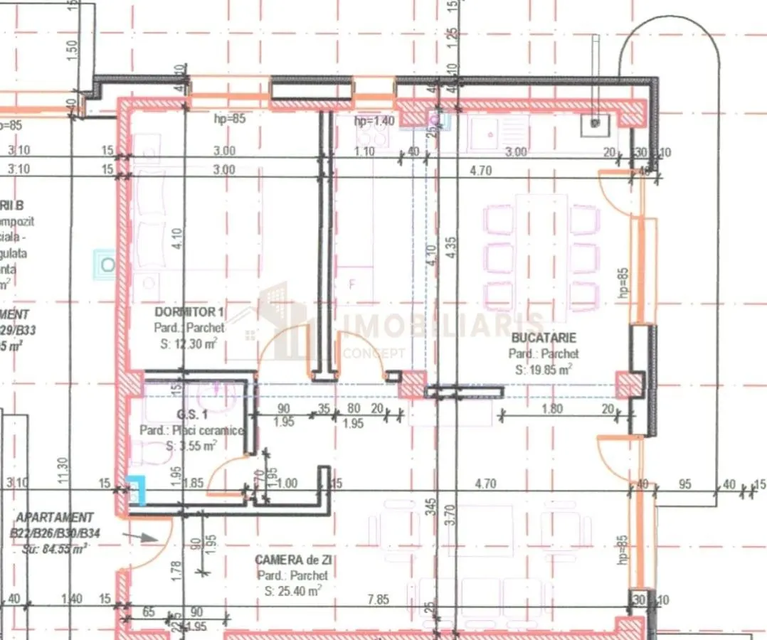 Apartamente 2 si 3 camere, zona Unirii - foto 12