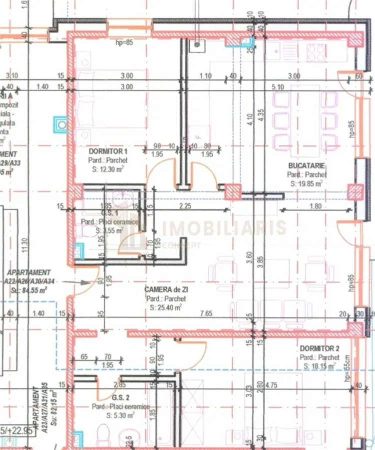 Apartamente 2 si 3 camere, zona Unirii - foto 14