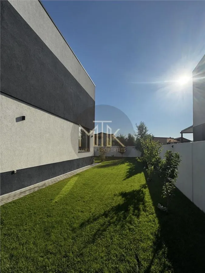 Vila individuala de lux, mobilata&utilata | Teren 457 mp | Parc Corbeanca - foto 1