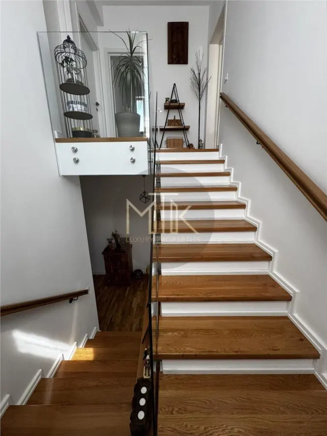 Vila individuala de lux, mobilata&utilata | Teren 457 mp | Parc Corbeanca - foto 12