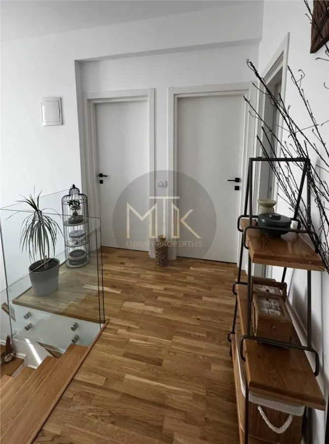Vila individuala de lux, mobilata&utilata | Teren 457 mp | Parc Corbeanca - foto 13
