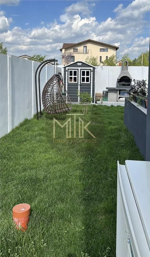 Vila individuala de lux, mobilata&utilata | Teren 457 mp | Parc Corbeanca - foto 4