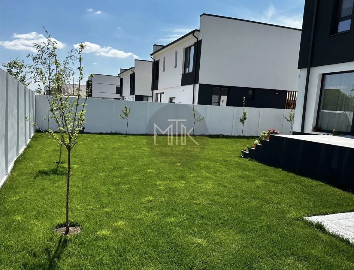 Vila individuala de lux, mobilata&utilata | Teren 457 mp | Parc Corbeanca - foto 5