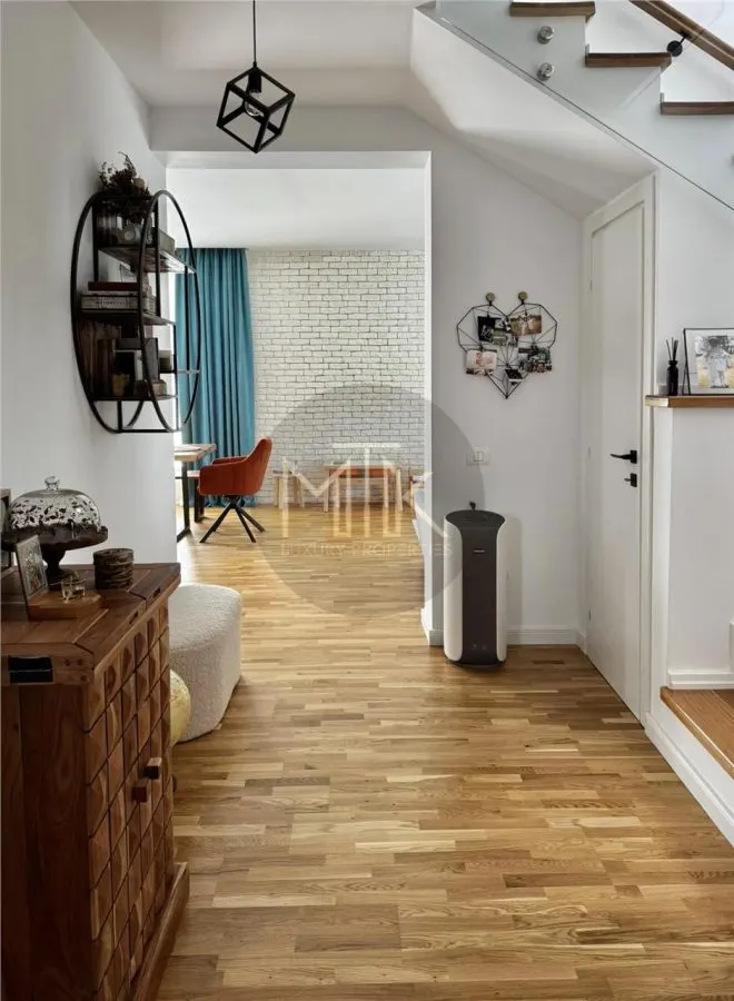 Vila individuala de lux, mobilata&utilata | Teren 457 mp | Parc Corbeanca - foto 7
