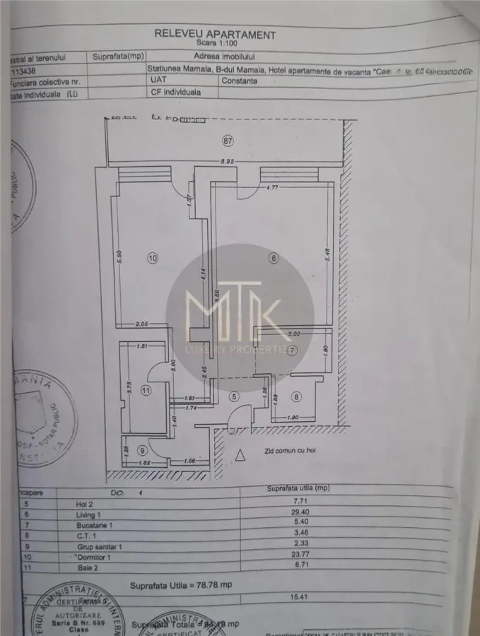 Caelia Residence | Apartament mobilat/utilat - Sea View | 1Loc parcare - foto 16