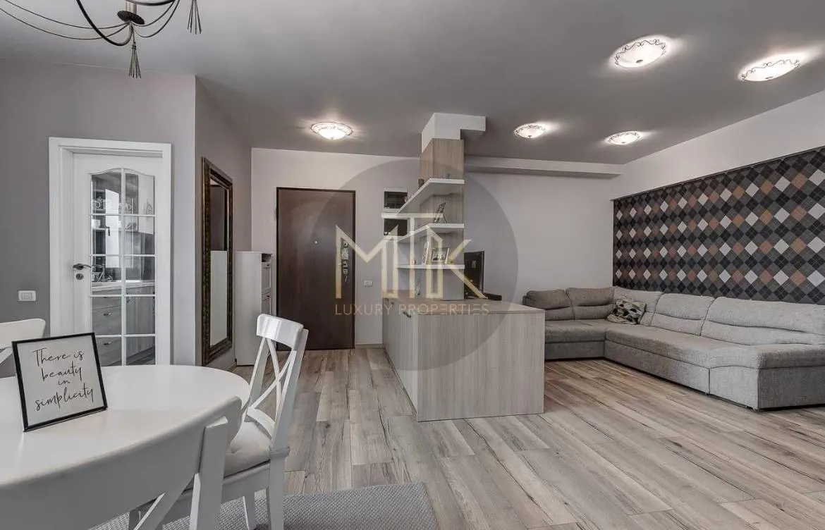 Apartament 3 camere, mobilat&utilat | Green Vista | SCOALA AMERICANA - Pipera - foto 2