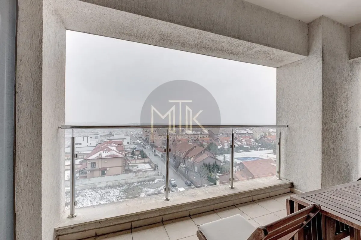 Apartament 3 camere, mobilat&utilat | Green Vista | SCOALA AMERICANA - Pipera - foto 11