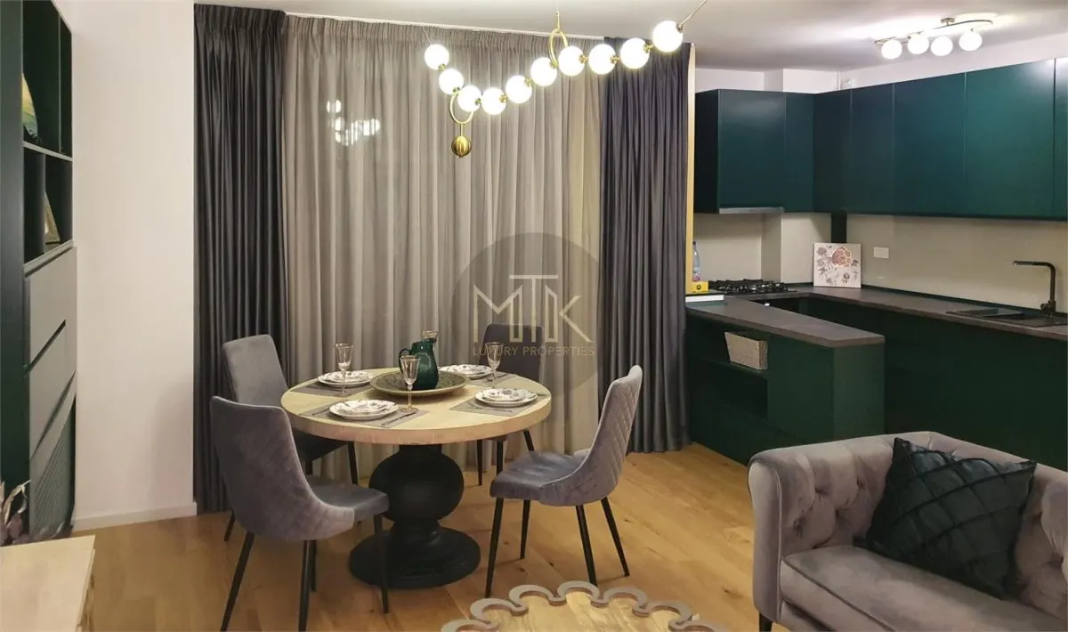 Apartament lux 2 camere, Mobilat&Utilat I Aviatiei Park | prima inchiriere - foto 9