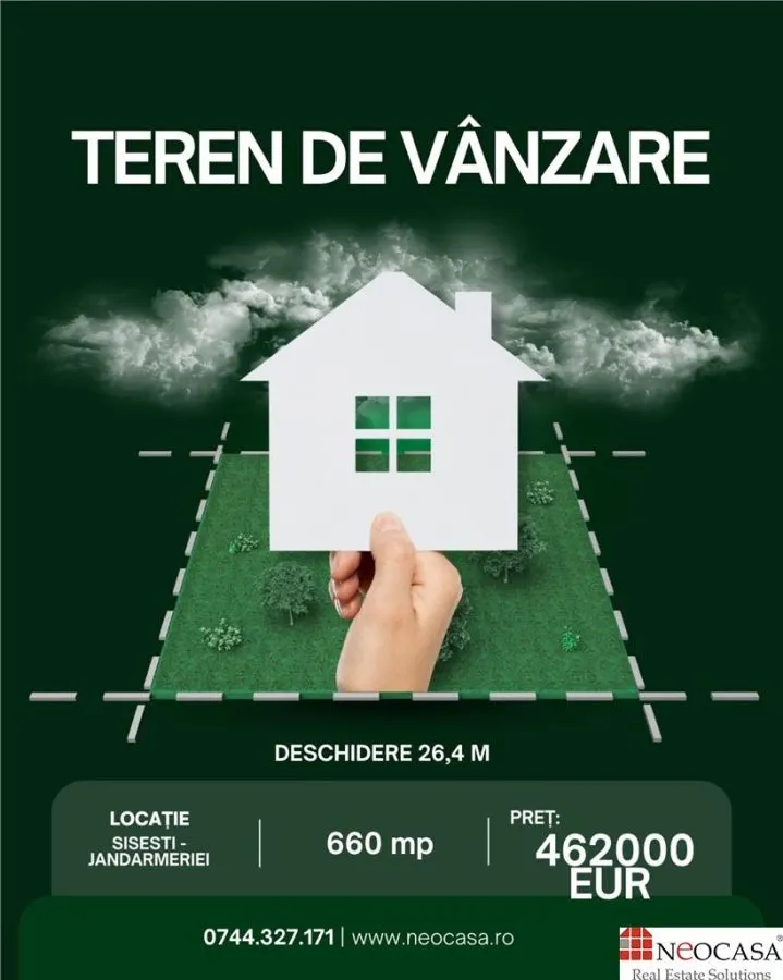 SISESTI - VATRA NOUA, APROPIERE PADURE,  660 MP, DUBLA DESCHIDERE! - foto 1