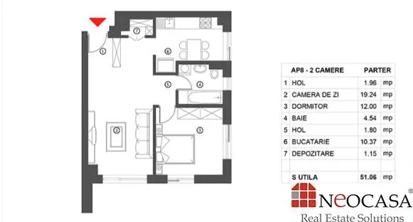 Apartament 2 camere modern | Imobil nou in zona Herastrau - foto 10