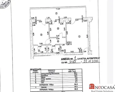 Apartament 3 camere cu terasa 22 mp I Parcare INCLUSA I Iancu Nicolae - foto 12