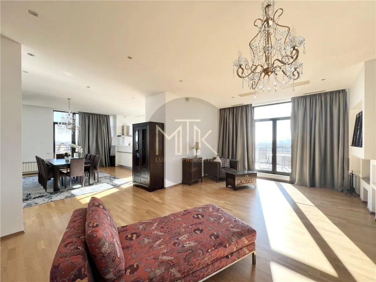 Exclusiv Penthouse mobilat/utilat, 5 camere | Aleea Privighetorilor - foto 1
