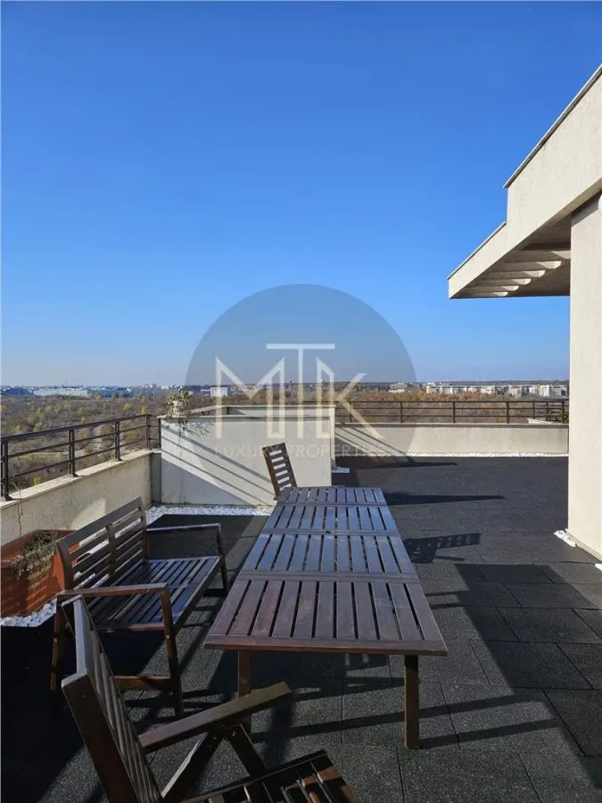 Exclusiv Penthouse mobilat/utilat, 5 camere | Aleea Privighetorilor - foto 16