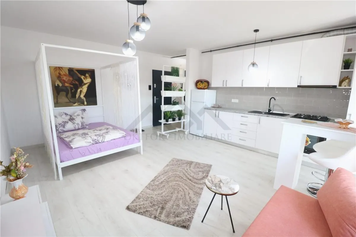 Apartament 1 camera, curte propire , in Complex Rezidential, bloc nou 2025 - foto 3