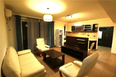 Apartament 3 camere, curte privata cu piscina in Dumbravita - foto 7