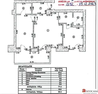 Apartament 3 camere modern, Cortina 126 - foto 21