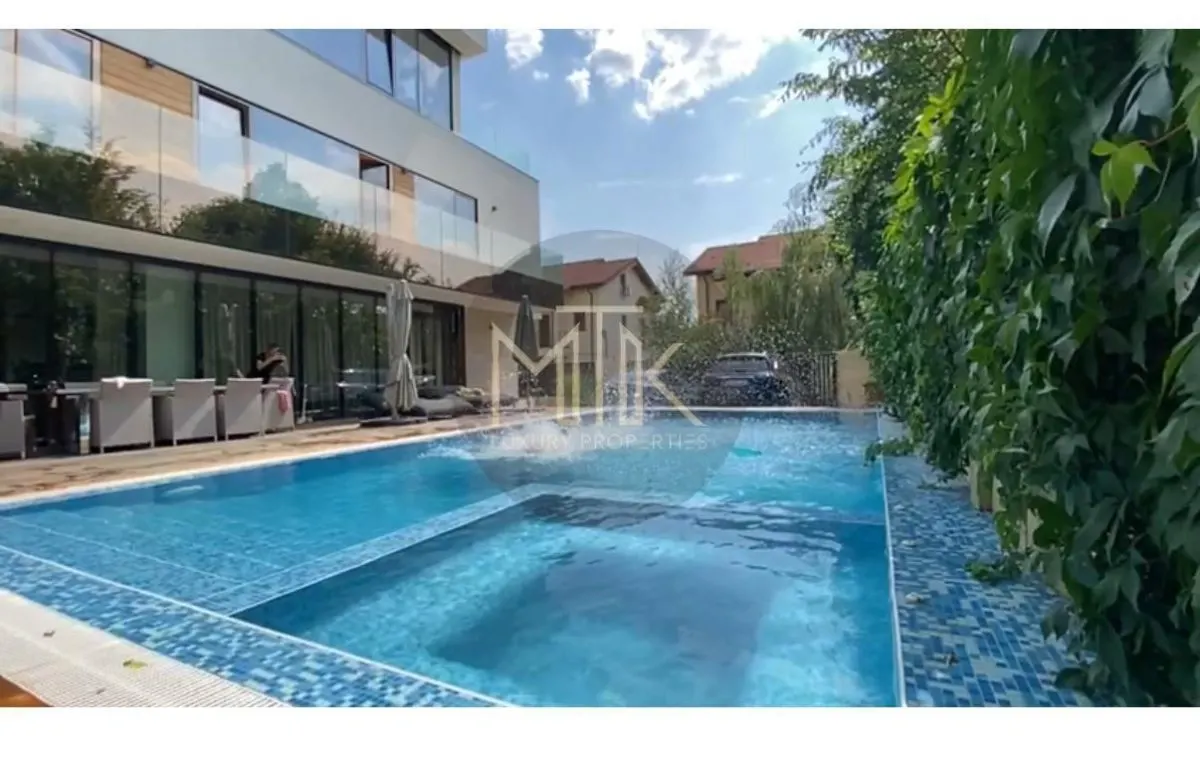 Exclusiv | Vila cu piscina lux -Baneasa I 5 Locuri de parcare - foto 3