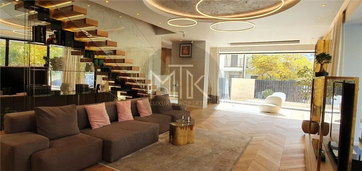 Exclusiv | Vila cu piscina lux -Baneasa I 5 Locuri de parcare - foto 4