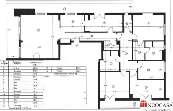 Apartament 5 camere București - poza 32