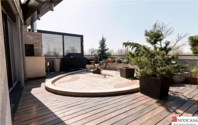 Penthouse spectaculos cu vedere catre parc - foto 5