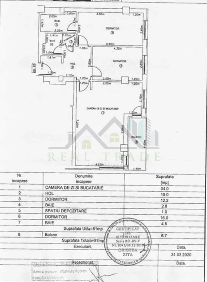 Apartament 3 camere zona Centrala - foto 7