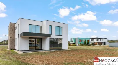 VILA SUPERBA 2023, STIL MEDITERANEAN, IN INIMA PADURII, TEREN 959 MP! - Balotesti