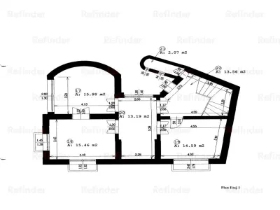 Vanzare imobil CONSOLIDAT | Cismigiu - Stirbei Voda - Berzei| teren proprietate 335 mp | colt | - foto 24