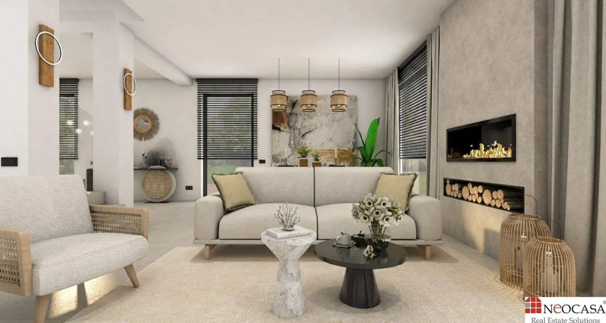 PARADISUL VERDE VILA 2022, 4 CAMERE LUMINOASE, TEREN 572MP! - foto 19