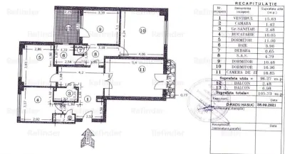 Vanzare apartament 4 camere | Unirii Fântâni | 105mp utili | etaj 1|8 | vedere la Fântâni | bloc 1991 | - foto 12