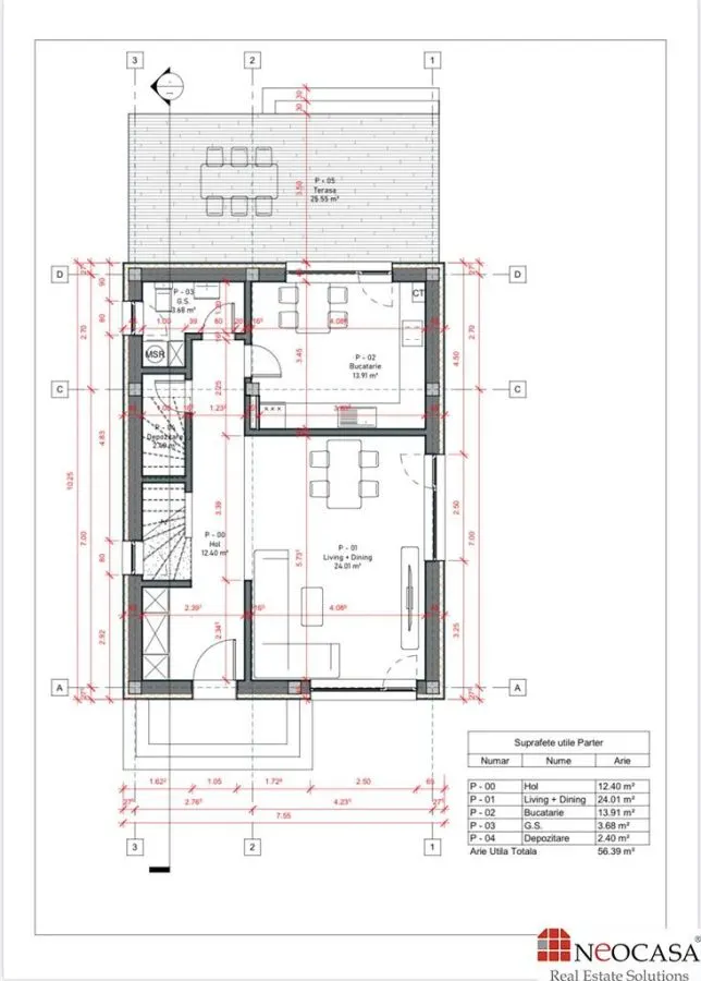 ZONA CENTRALA, VILA 2023, P+1, 4 CAMERE, TEREN 500 MP! - foto 12