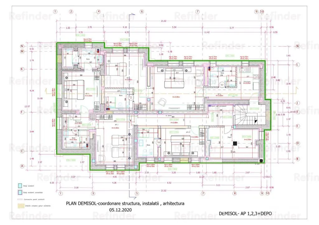 Vanzare imobil CONSOLIDAT pretabil Clinica / Spatii cazare / Birouri / Apartamente | Piata Alba Iulia - Matei Basarab | - foto 15