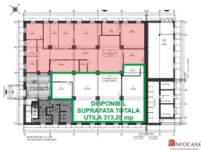 SPATIU IN CLADIRE DE BIROURI CLASA A, FINISAJE PREMIUM, FACILITATI MODERNE - foto 11