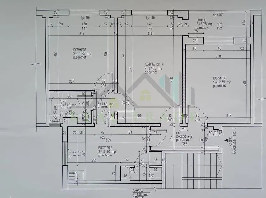 Apartament 3 camere decomandat zona Vlahuta ITC - foto 7