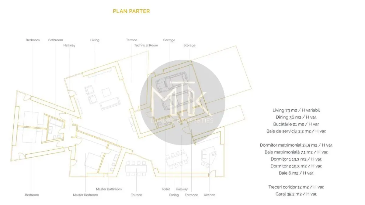 Vila cu design MINIMALIST | Premiata 2020 | Gated Community | COMISION 0% - foto 19