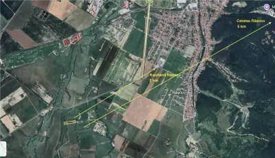 Investitie: 1 Ha Teren intre Rasnov si Bran, Panorama Bucegi - foto 2