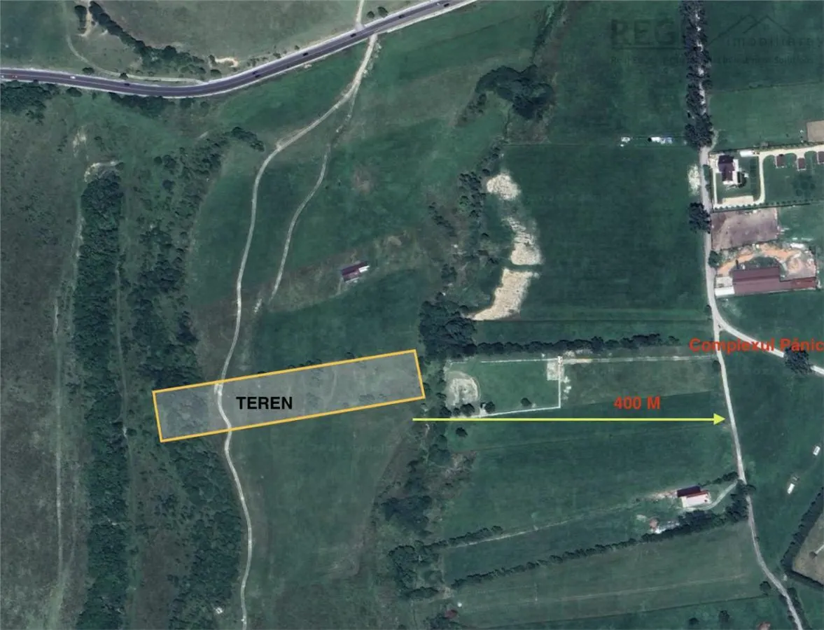 Investitie: 1 Ha Teren intre Rasnov si Bran, Panorama Bucegi - foto 4