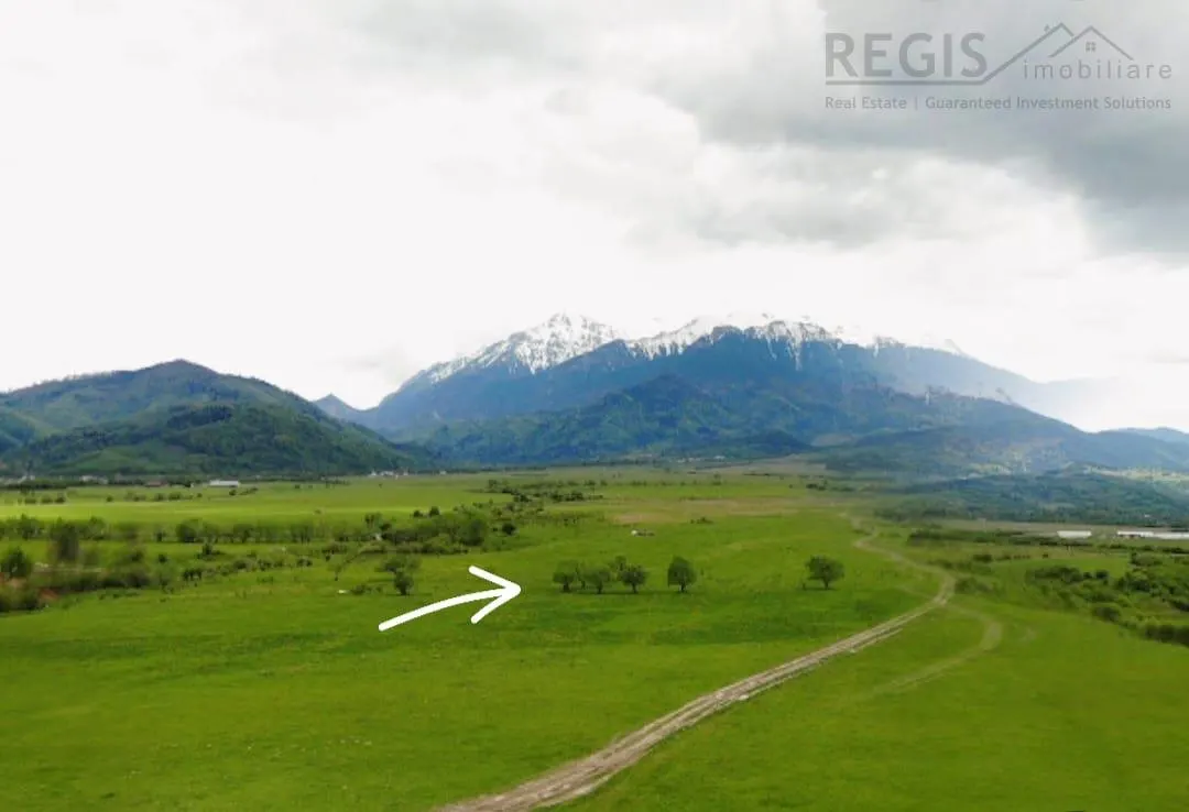 Investitie: 1 Ha Teren intre Rasnov si Bran, Panorama Bucegi - foto 5