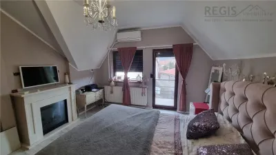 Casa de vanzare moderna cu costuri reduse, panouri solare si spatiu comercial inclus - foto 16