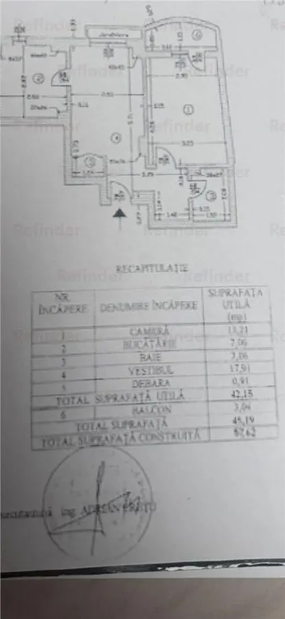 Vanzare apartament 3 camere | Mall Vitan | bloc 2001| beton armat | 100mp utili | etaj 9/10 | mobilat si utilat | - foto 15