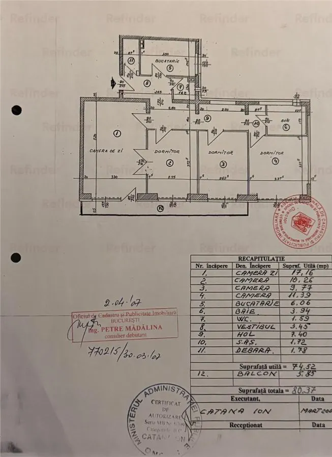Vanzare apartament 4 camere | Dorobanti | etaj 2/8 | decomandat | 80mp utili | amenajat | - foto 24
